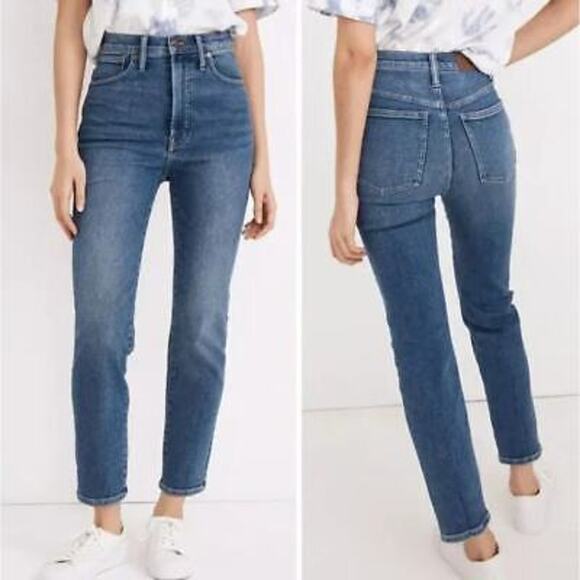 Madewell Perfect Vintage Jeans Maplewood Wash Size 24 MB687 - Picture 2 of 10